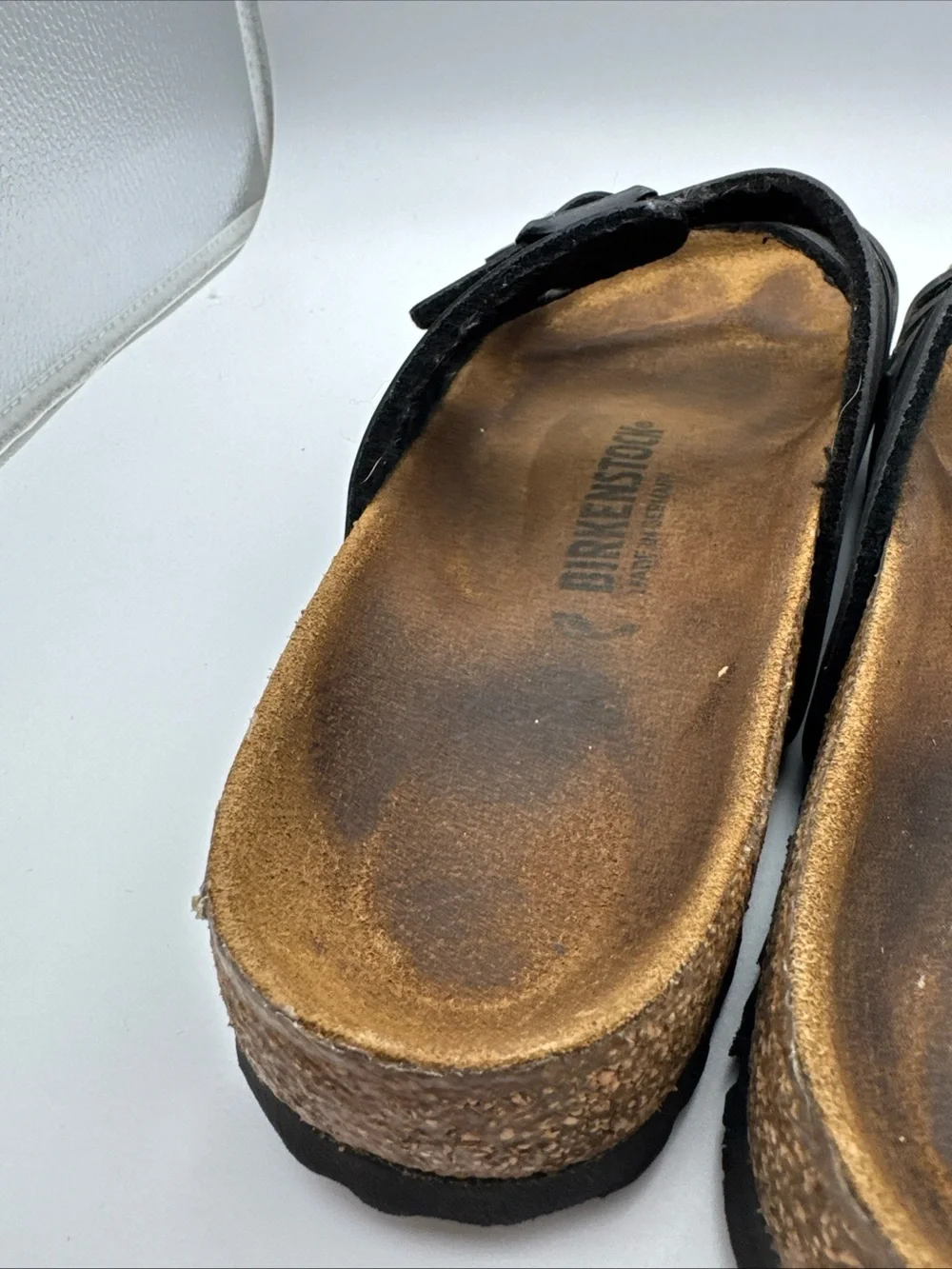 Birkenstock Granada 245 Black Slip On Sandals Size US 7